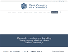 Tablet Screenshot of kentchamber.com
